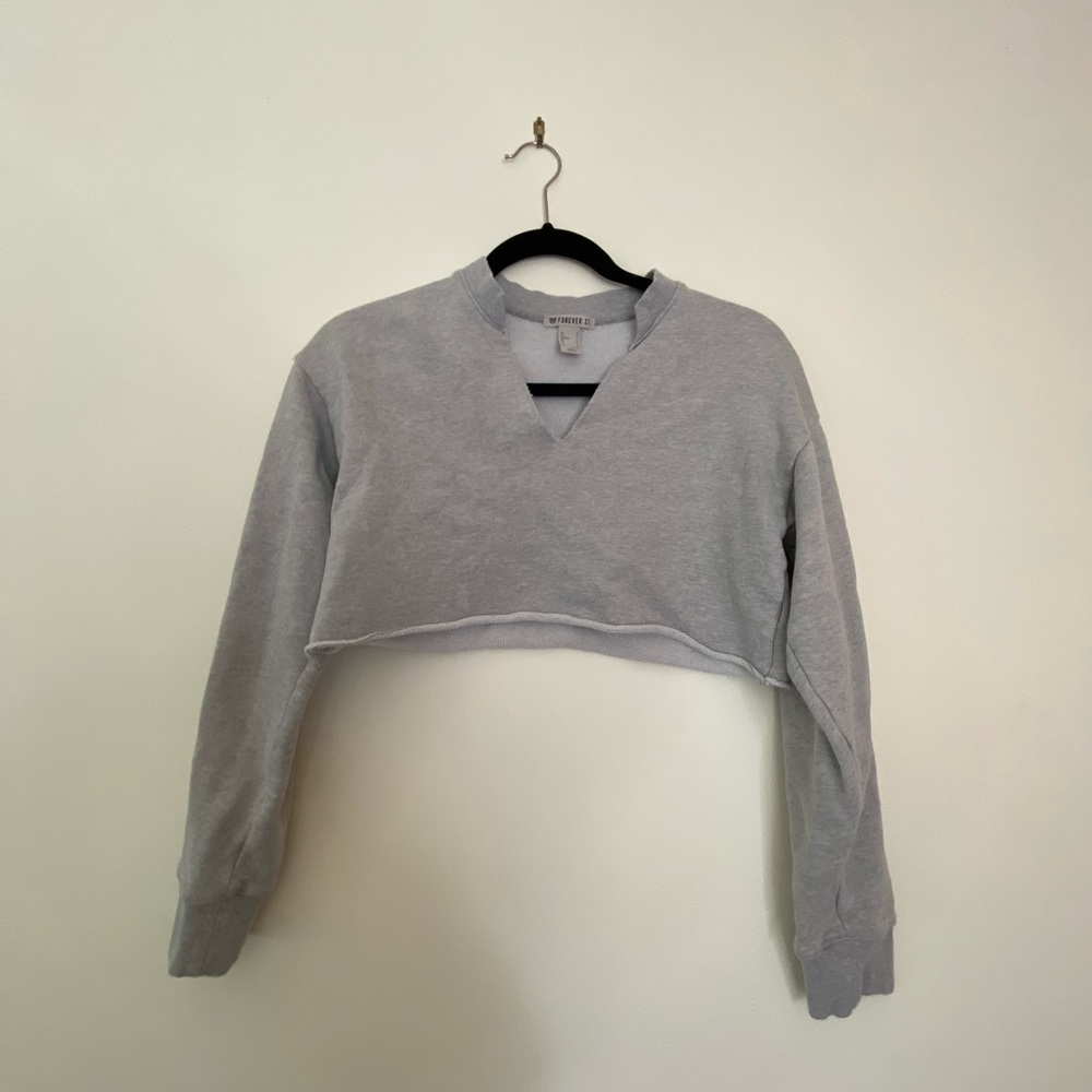Forever 21 workout crop top.